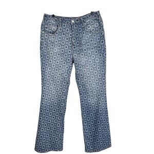 Pilcro The Icon Anthropologie Denim Jeans Womens Size 31 High Rise Flare Stretch